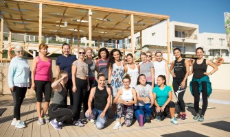 Sport în aer liber, la Ponton, cu Cori Gramescu