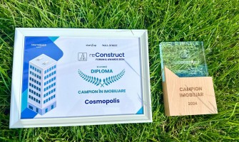 Cosmopolis castiga titlul de Campion Imobiliar la Gala reConstruct by Wall-Street.ro