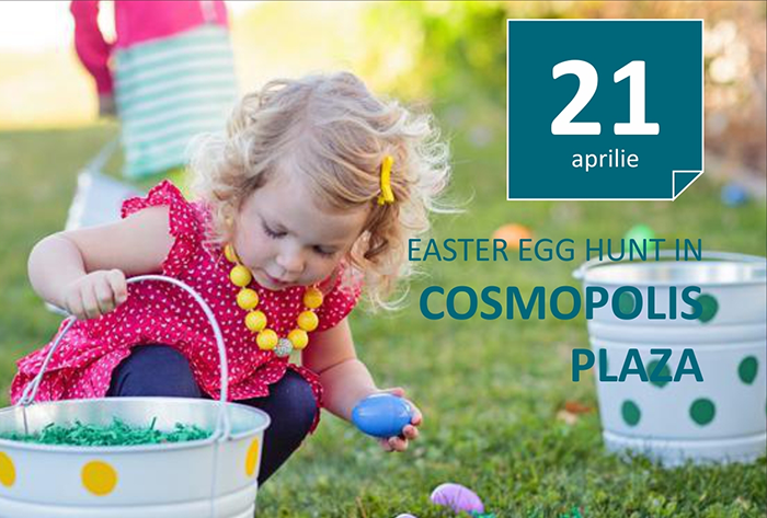 Easter Egg Hunt in Cosmopolis Plaza Easter Egg Hunt in Cosmopolis Plaza
