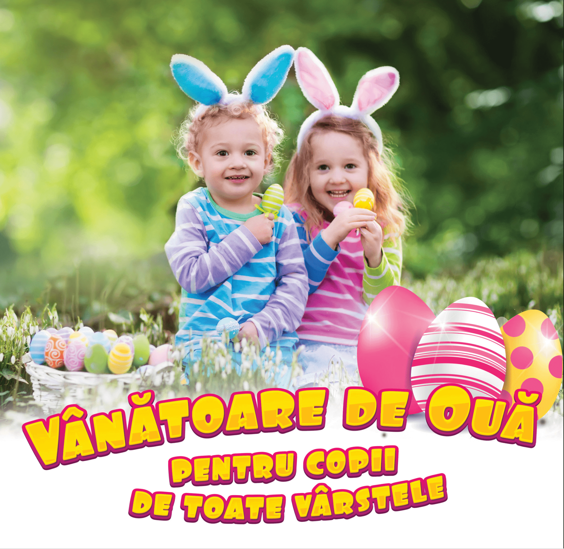 Vanatoare de Oua pentru copii de toate varstele Vanatoare de Oua pentru copii de toate varstele