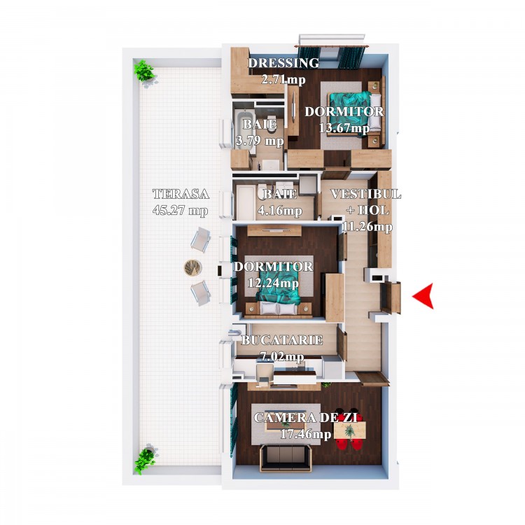 3 Camere