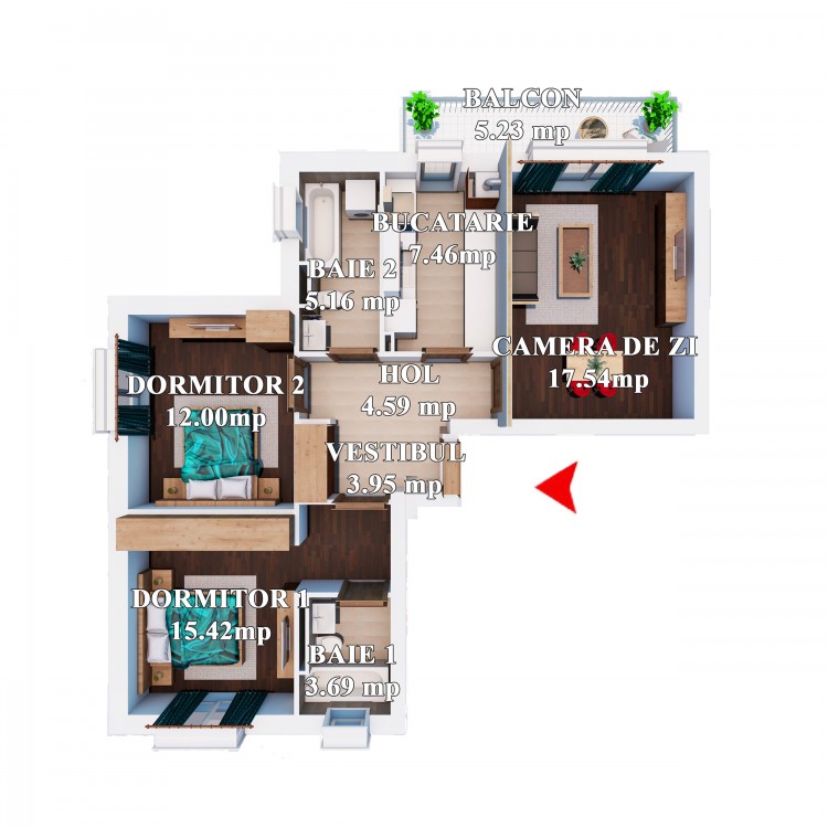 3 Camere Tip 3